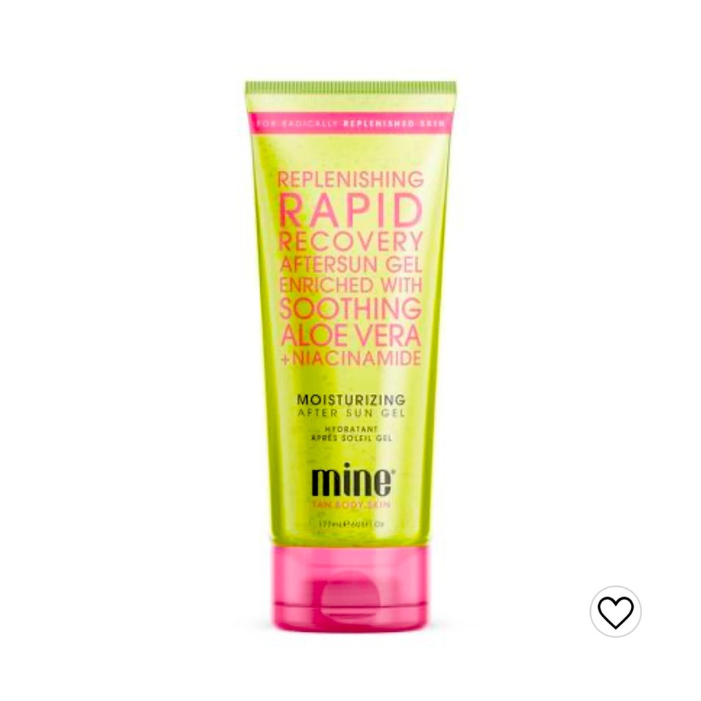 Moisturizing after sun gel